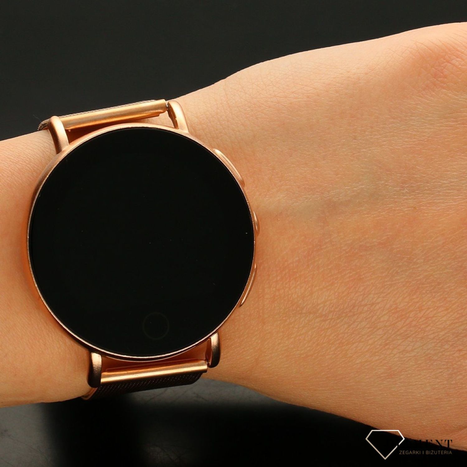 Smartwatch damski Hagen T7 Różowe Złoto ⌚ smartwatch damski✓ Smartwatch Hagen ✓ Zegarki sportowe.jpg